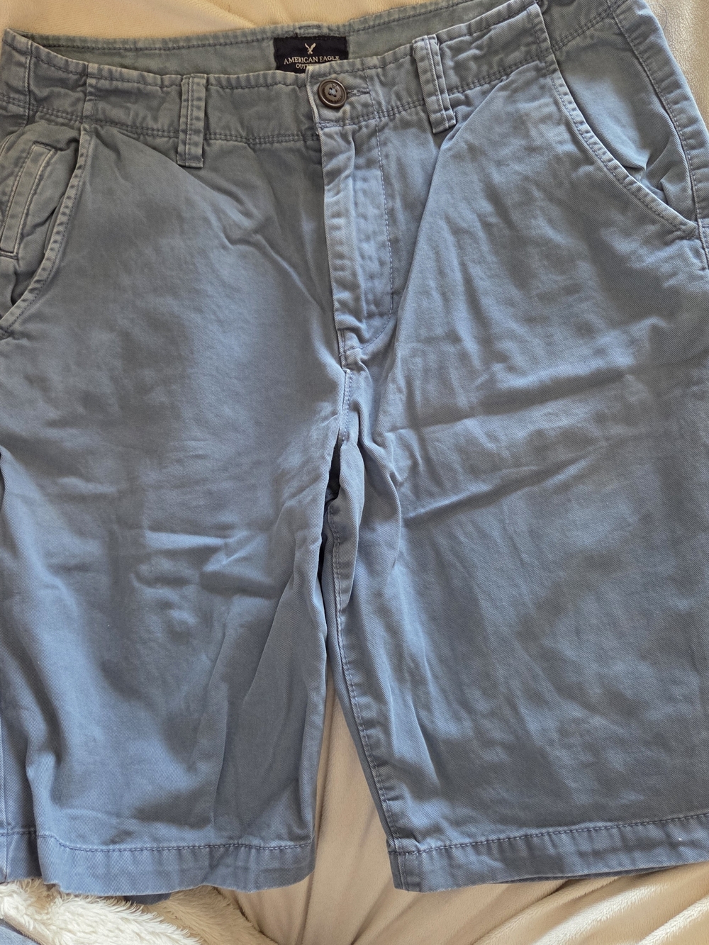 American Eagle Outfitters Light Blue Men’s Chino Shorts